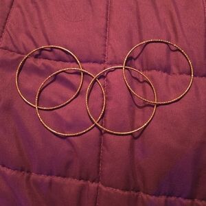 Elegant Gold Bangle Set Costune Jewerly Fairycore Boho Indie